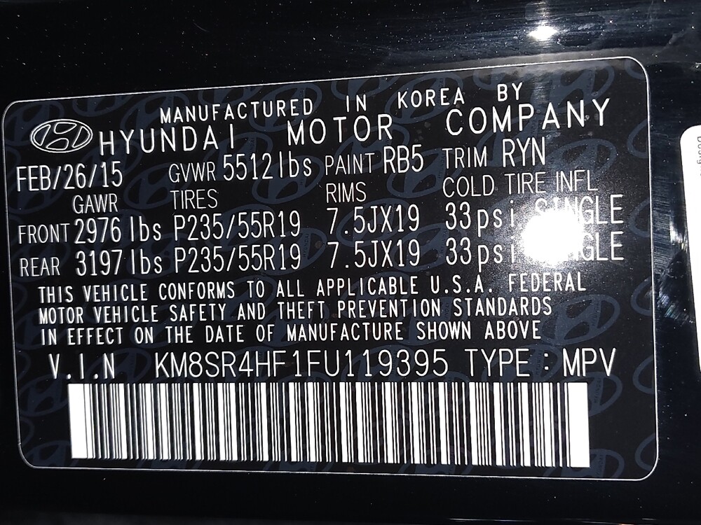 2015 Hyundai Santa Fe in Lewisville, TX 75067 - 18110202 33