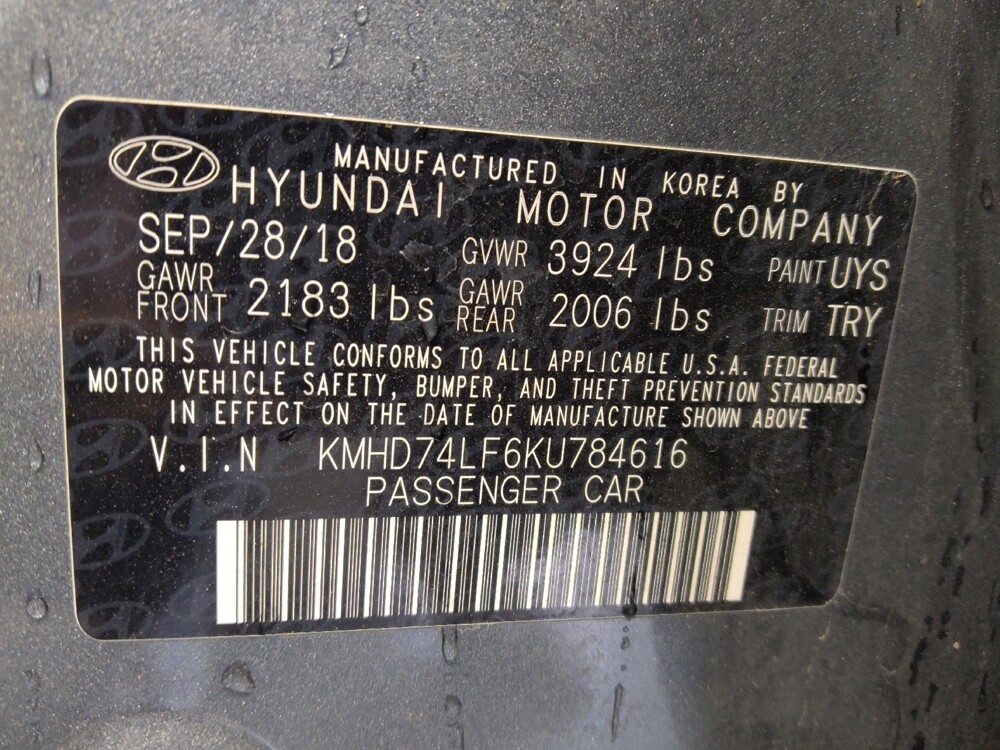 2019 Hyundai Elantra in Tucson, AZ 85705 - 18110217 33