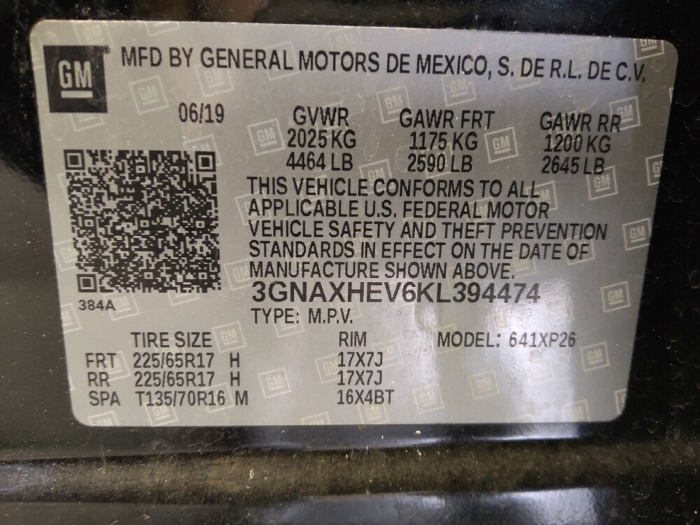 2019 Chevrolet Equinox in Tucson, AZ 85705 - 18110224 33