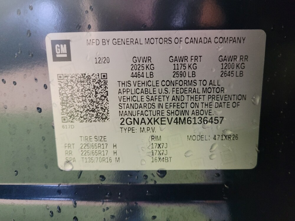 2021 Chevrolet Equinox in Lakeland, FL 33815 - 18110232 33