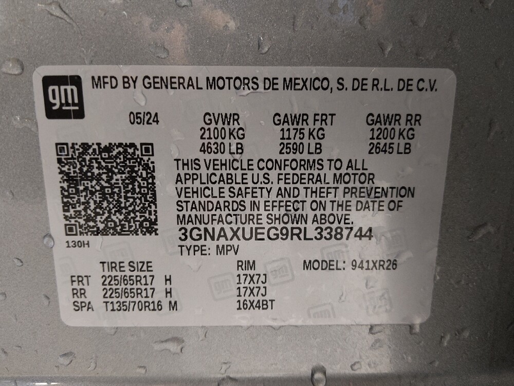 2024 Chevrolet Equinox in Lakeland, FL 33815 - 18110233 33