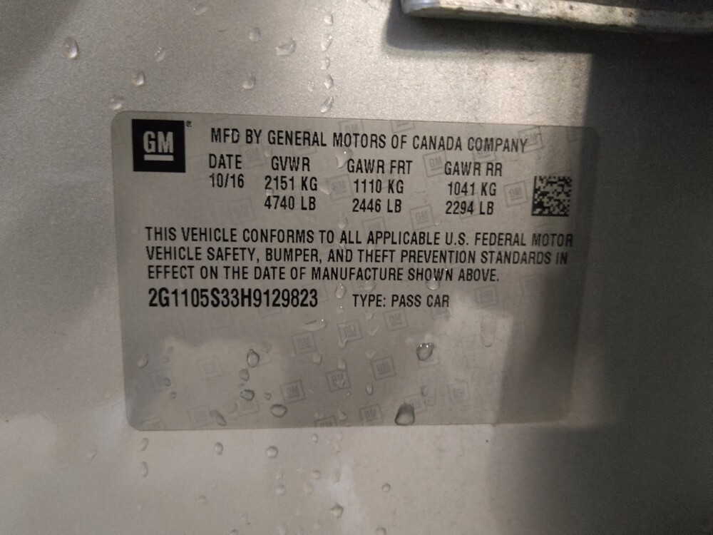 2017 Chevrolet Impala in Fort Myers, FL 33907 - 18110244 33