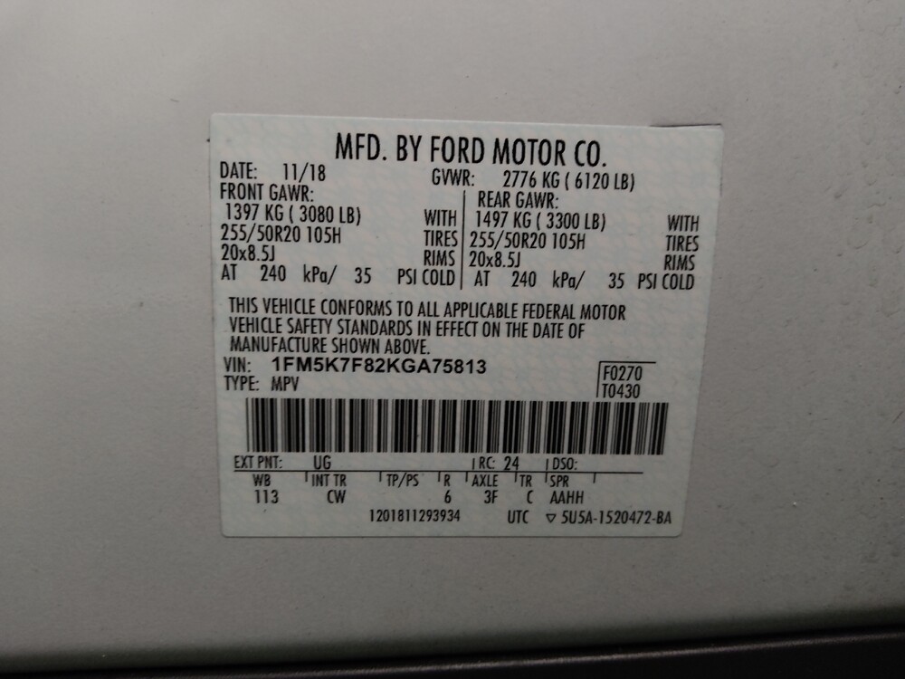 2019 Ford Explorer in Fort Myers, FL 33907 - 18110249 33