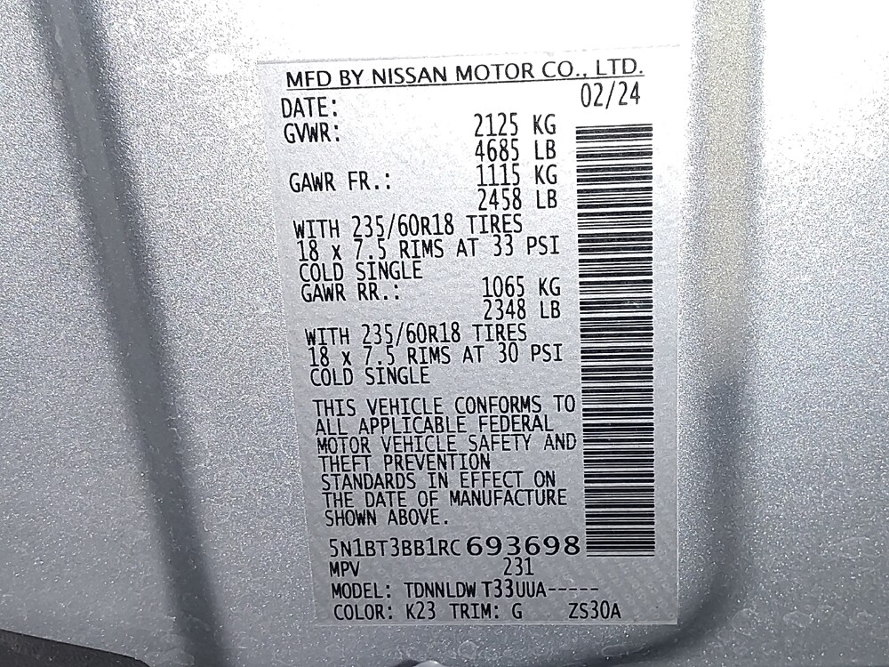 2024 Nissan Rogue in Macon, GA 31210 - 18110263 33