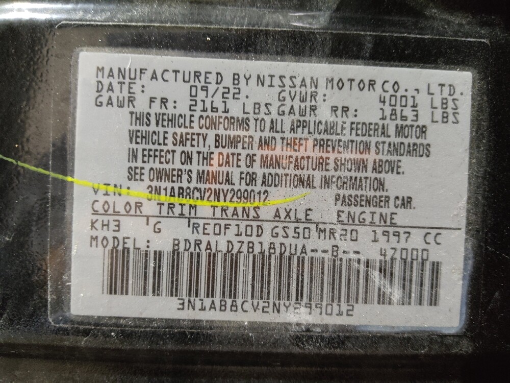 2022 Nissan Sentra in Charlotte, NC 28213 - 18110309 33