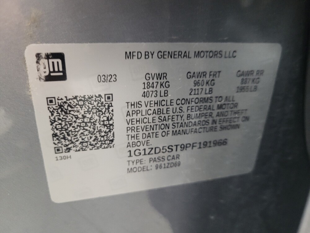 2023 Chevrolet Malibu in Madison, TN 37115 - 18110324 33