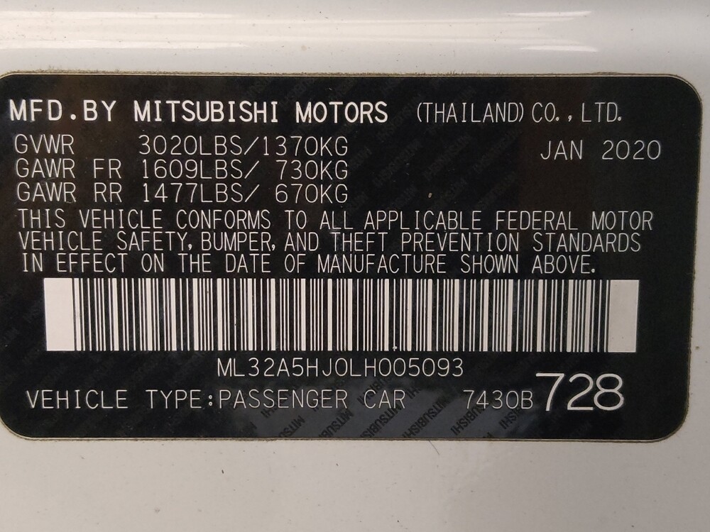 2020 Mitsubishi Mirage in Houston, TX 77074 - 18110334 33