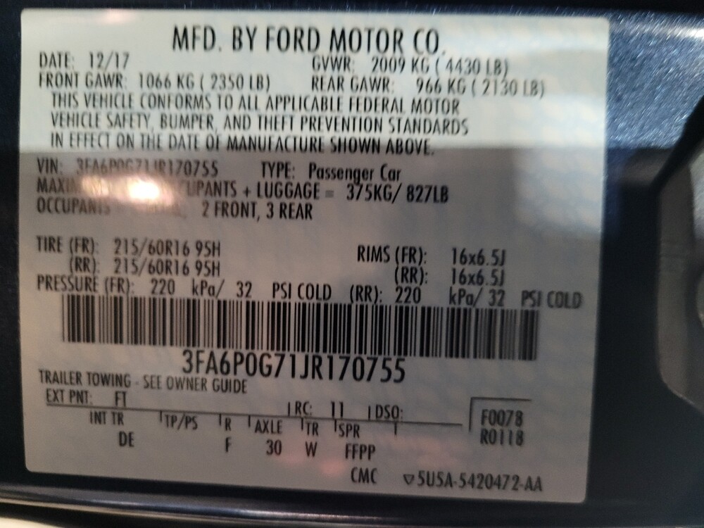 2018 Ford Fusion in Laurel, MD 20724 - 18110357 33