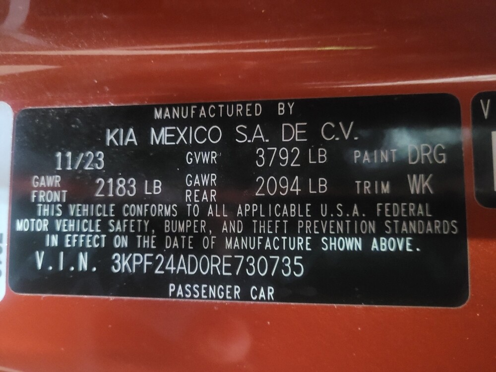 2024 Kia Forte in New Castle, DE 19720 - 18110358 33