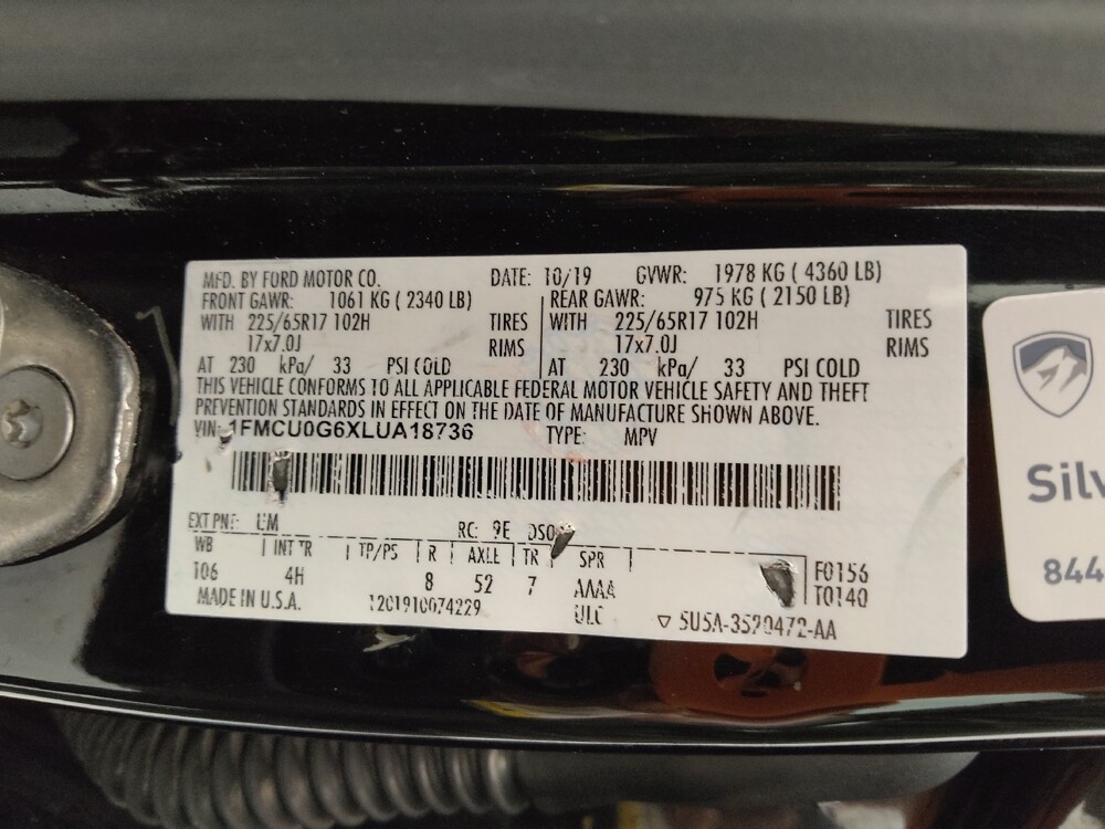 2020 Ford Escape in Independence, MO 64055 - 18110376 33