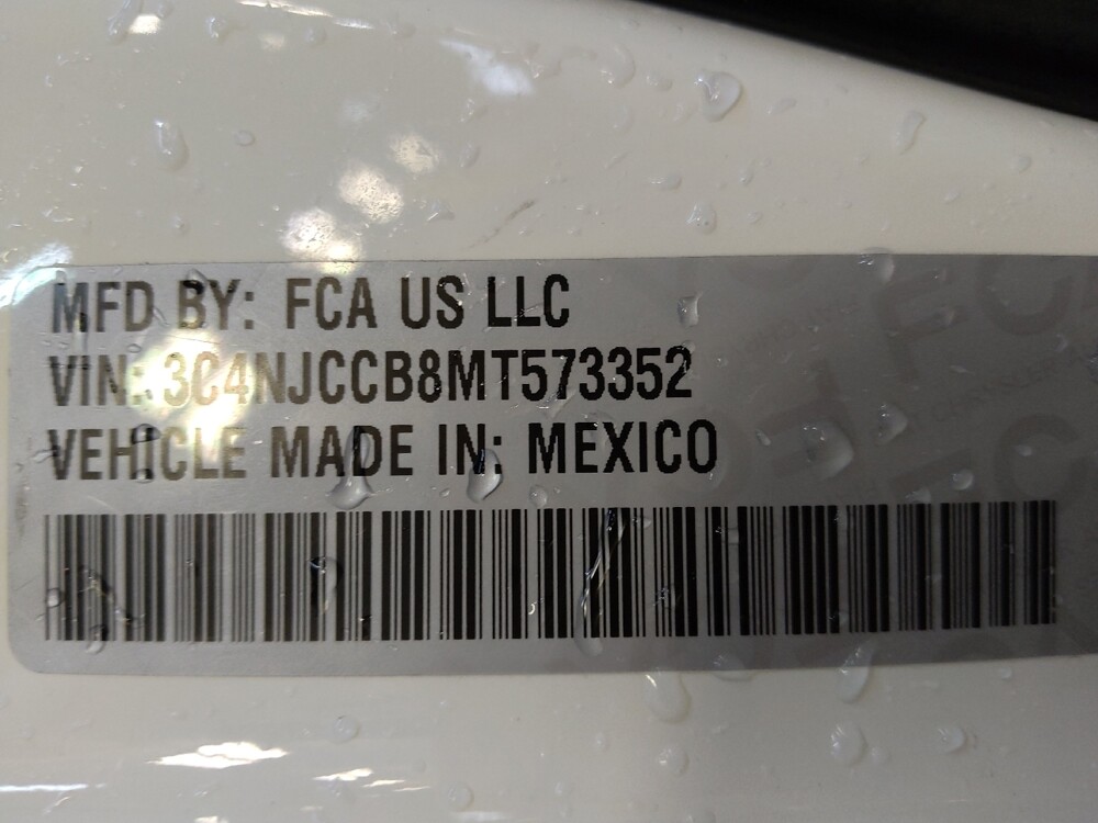 2021 Jeep Compass in Greensboro, NC 27407 - 18110460 33