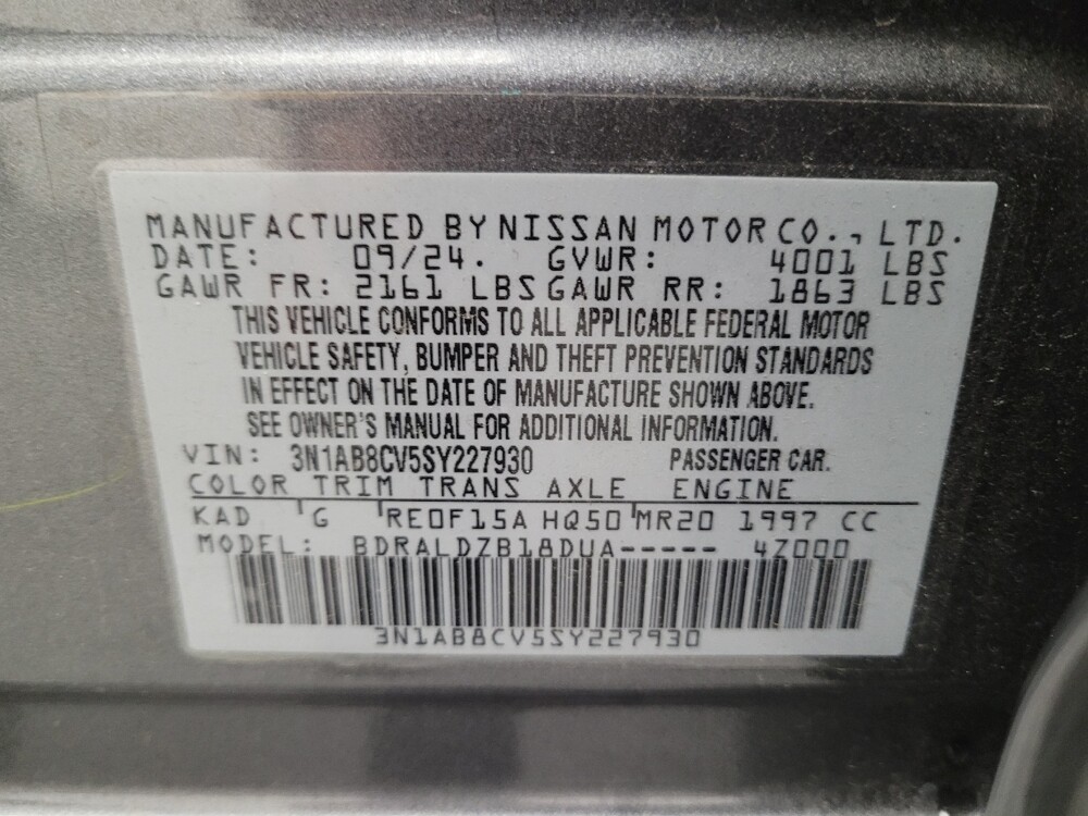 2025 Nissan Sentra in Montclair, CA 91763 - 18110511 33