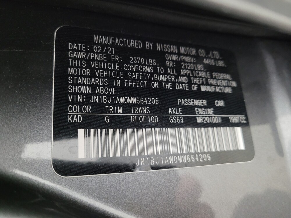 2021 Nissan Rogue Sport in Maple Heights, OH 44137 - 18110525 33