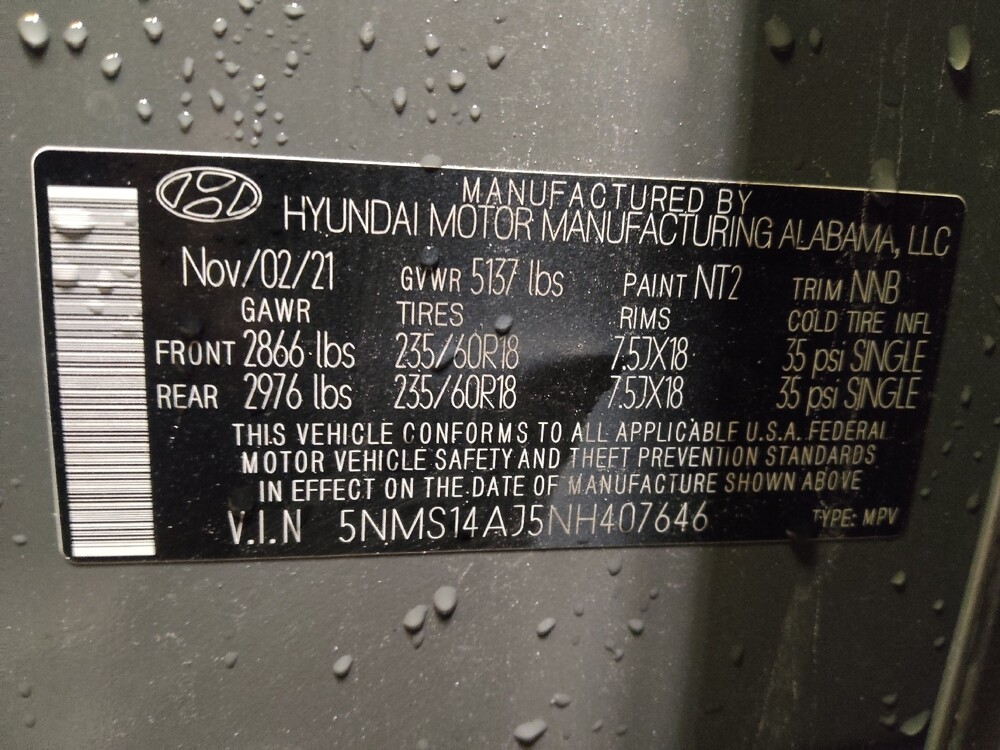 2022 Hyundai Santa Fe in Marietta, GA 30062 - 18110555 33