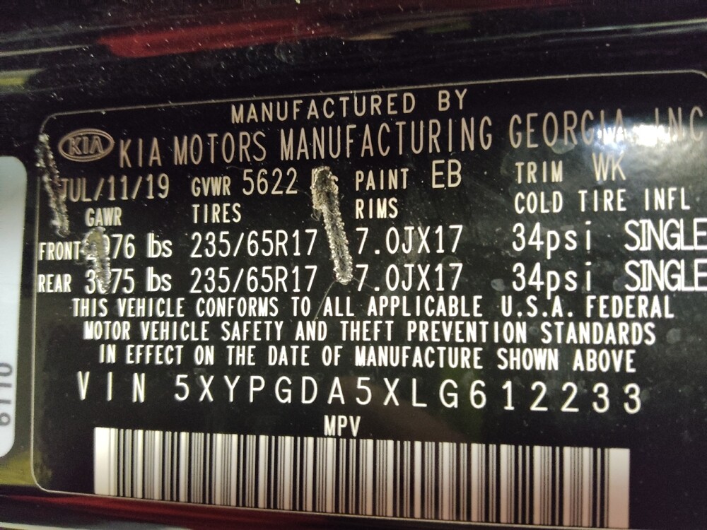 2020 Kia Sorento in Charleston, SC 29414 - 18110590 33