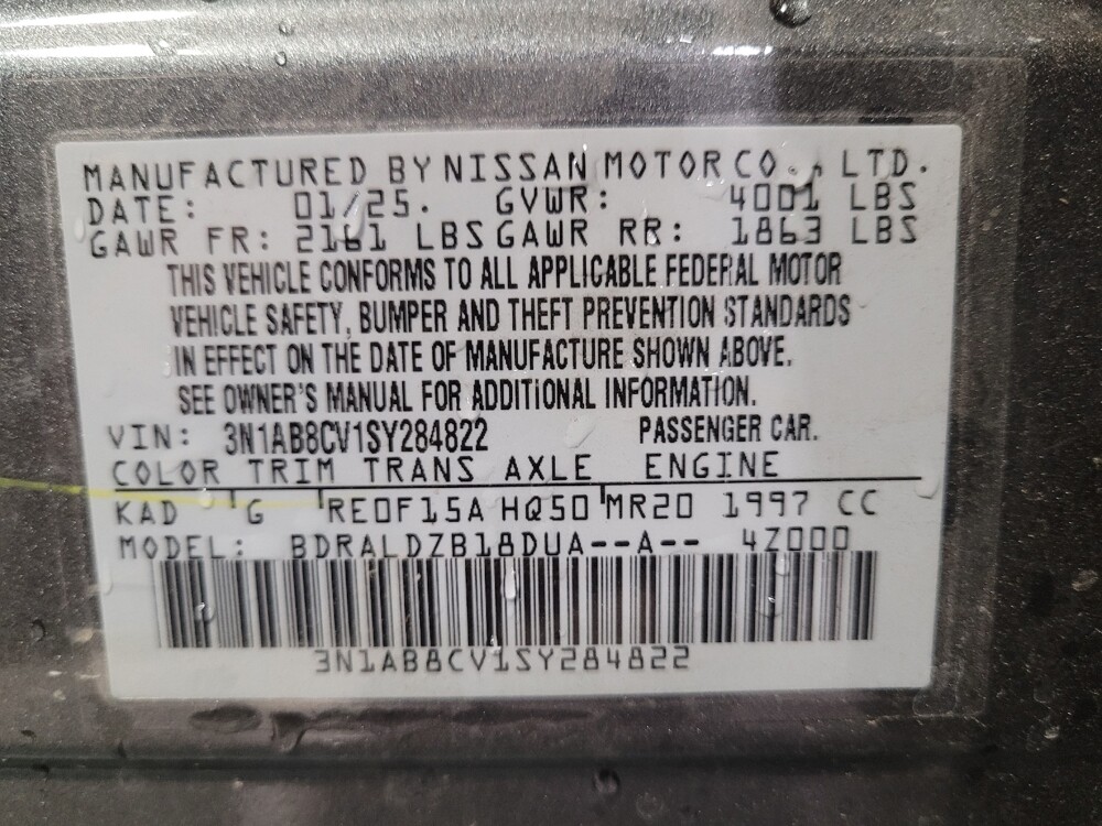 2025 Nissan Sentra in El Cajon, CA 92020 - 18110611 33