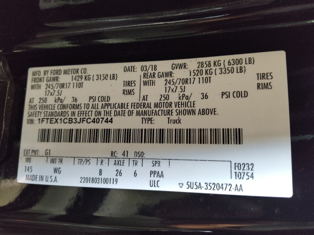 2018 Ford F150 in Augusta, GA 30907 - 18110613 33