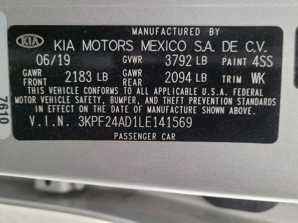 2020 Kia Forte in Montclair, CA 91763 - 18110622 33