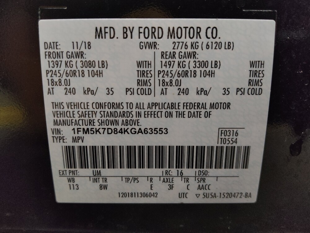 2019 Ford Explorer in Fort Myers, FL 33907 - 18110638 33