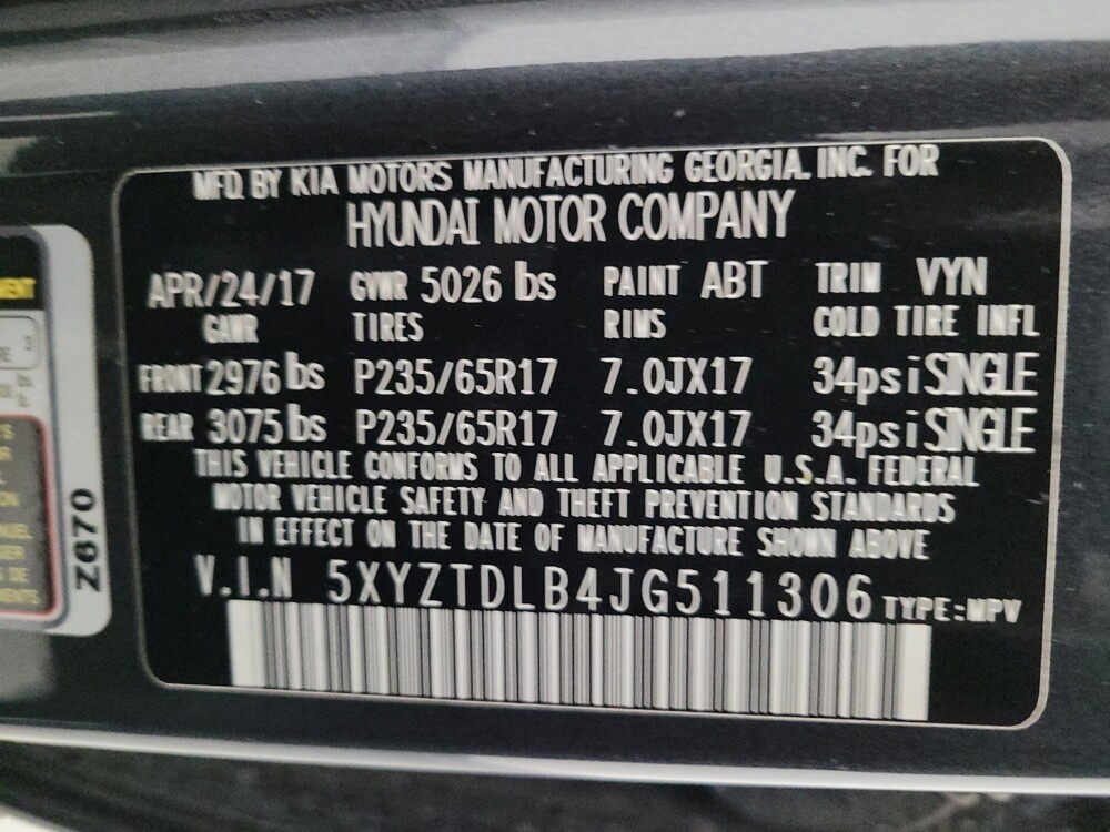 2018 Hyundai Santa Fe in Torrance, CA 90504 - 18110639 33