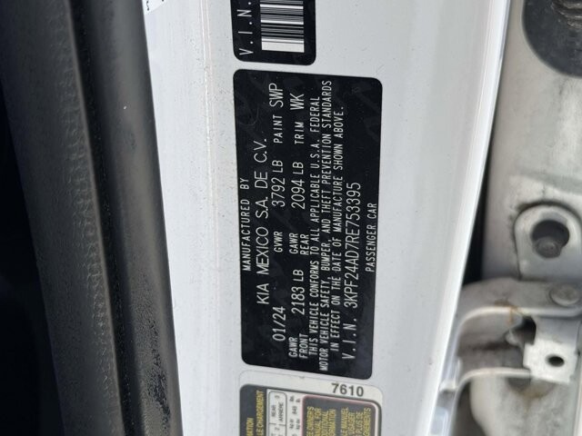 2024 Kia Forte in Winchester, VA 22602 - 18110653 30