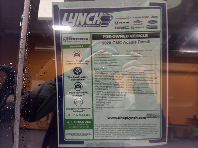 2020 GMC Acadia in Burlington, WI 53105 - 18110661 45