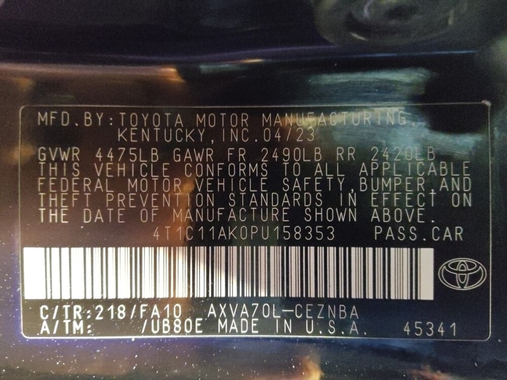 2023 Toyota Camry in Glendale, AZ 85301 - 18110682 33