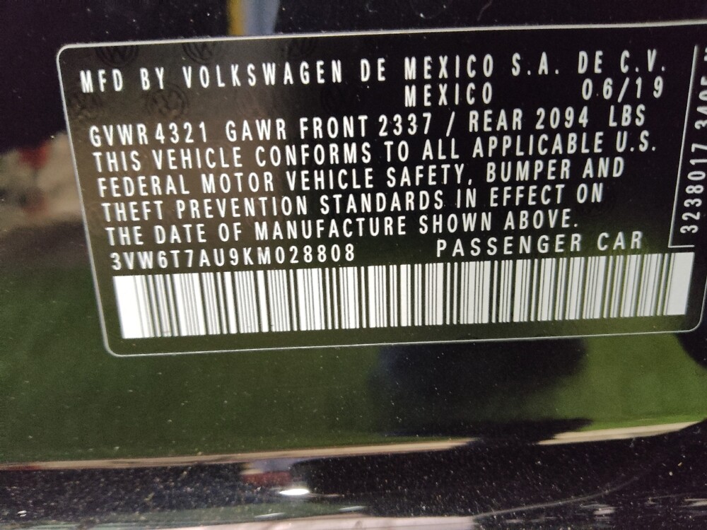 2019 Volkswagen GTI in Columbus, GA 31909 - 18110700 33