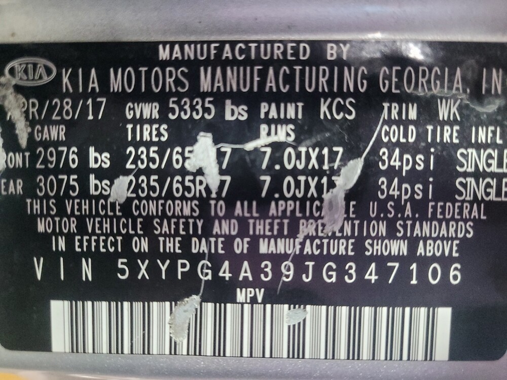 2018 Kia Sorento in Pelham, AL 35124 - 18110712 33