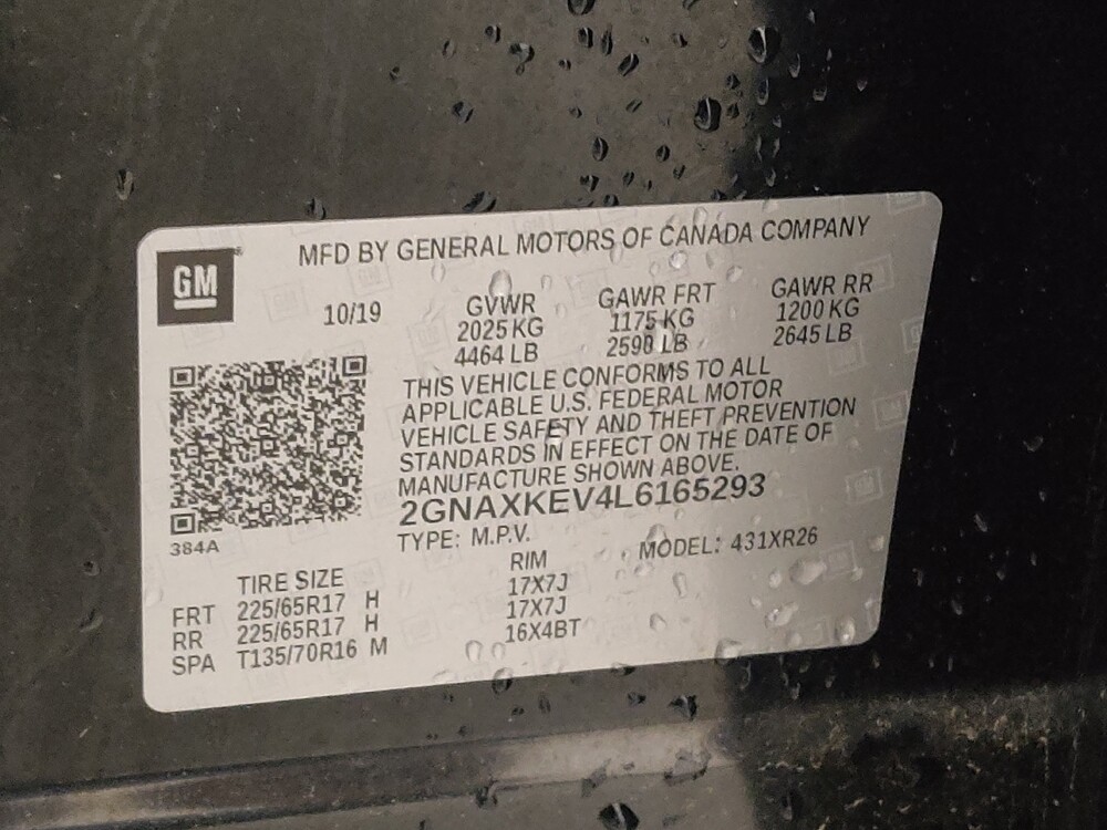 2020 Chevrolet Equinox in Arlington, TX 76011 - 18110735 33