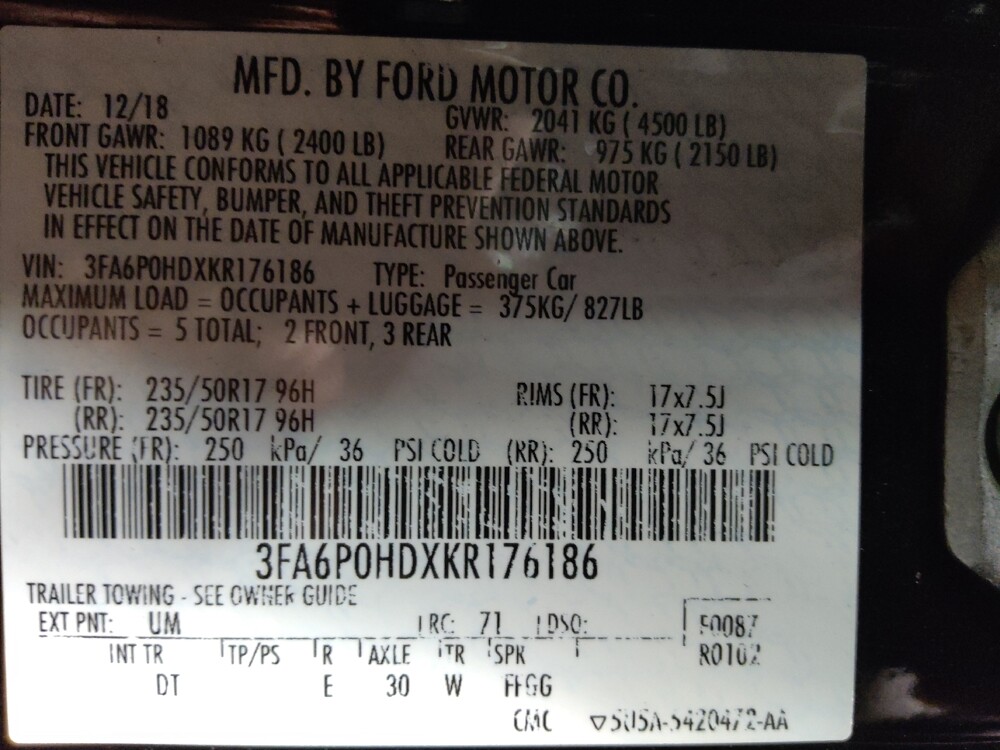2019 Ford Fusion in Mesa, AZ 85210 - 18110754 33