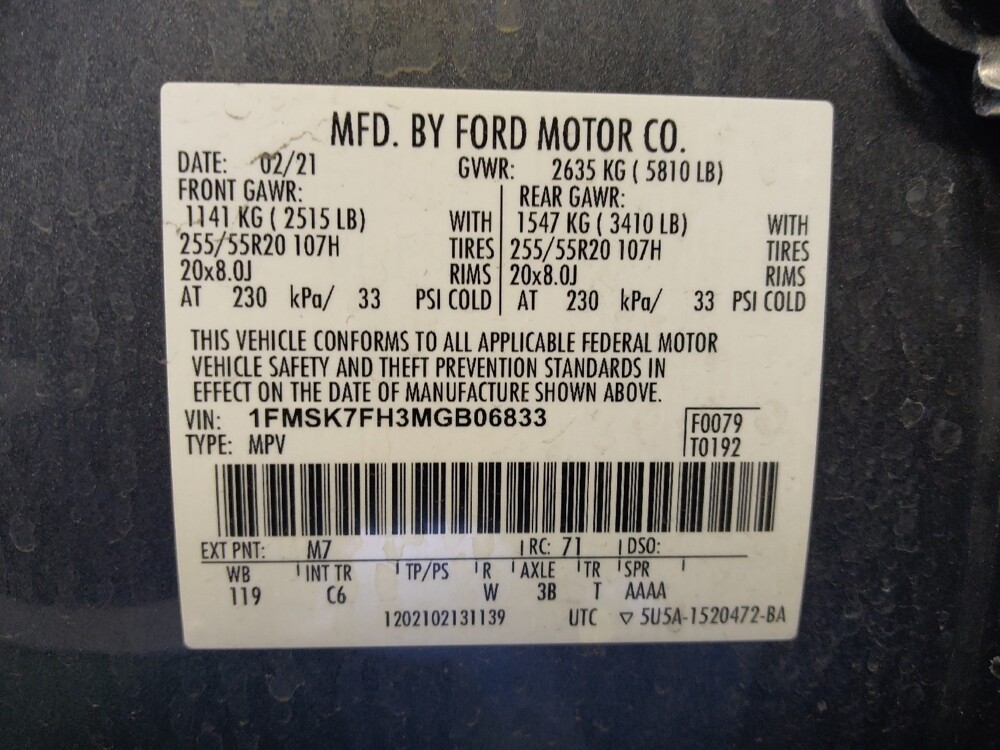 2021 Ford Explorer in Mesa, AZ 85210 - 18110772 33