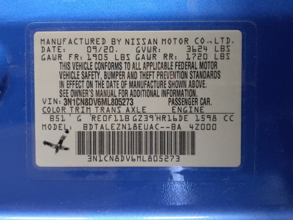 2021 Nissan Versa in Glendale, AZ 85301 - 18110802 33