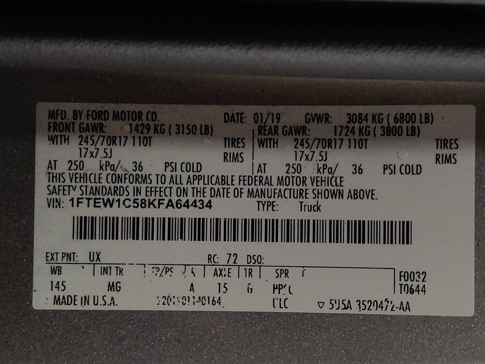 2019 Ford F150 in Mobile, AL 36606 - 18110814 33