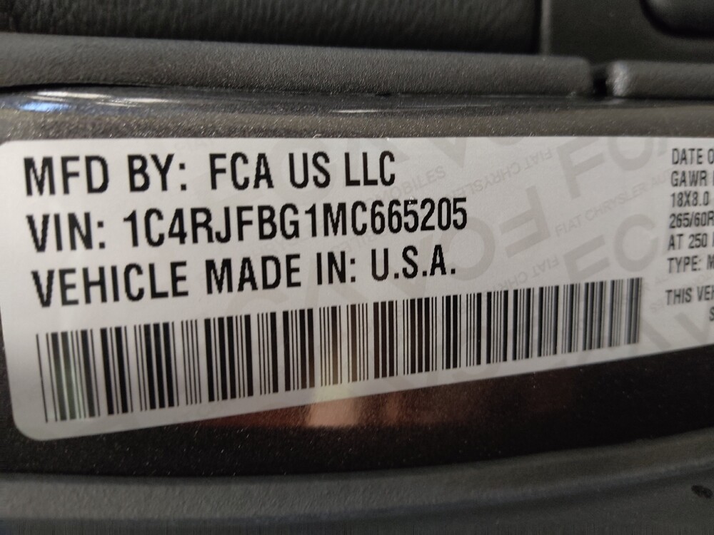 2021 Jeep Grand Cherokee in Raleigh, NC 27604 - 18110830 33