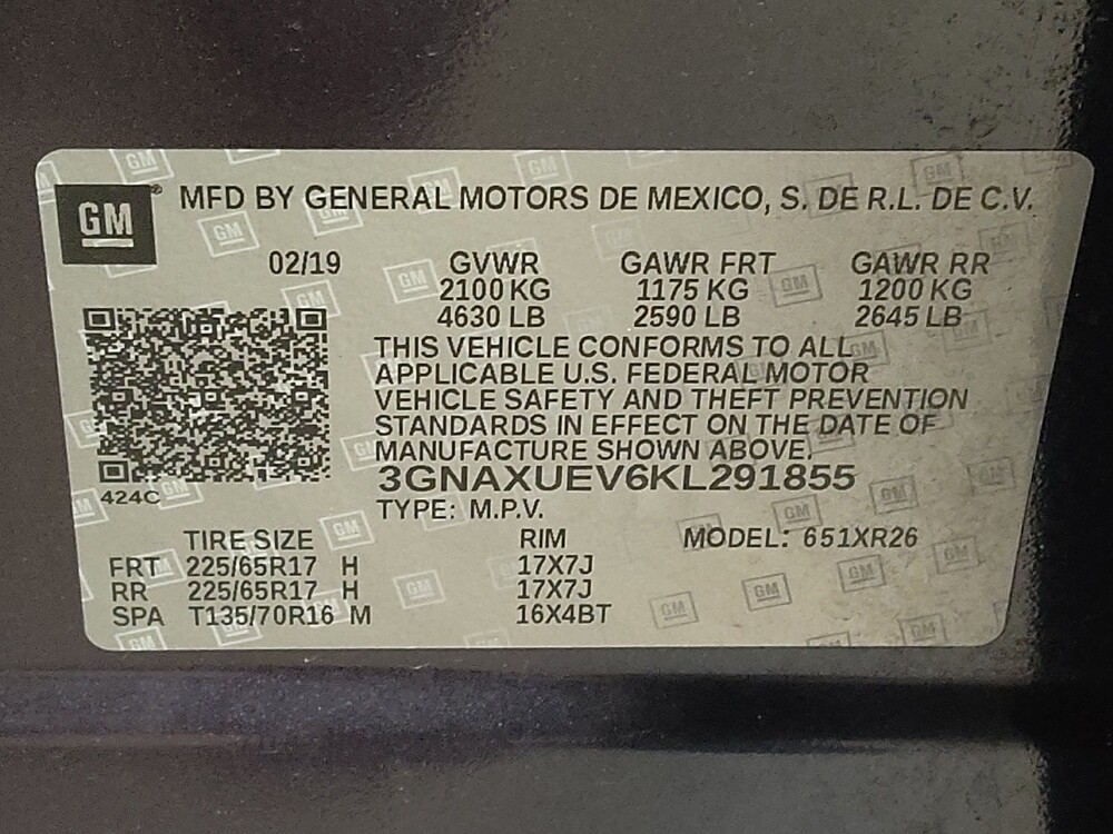 2019 Chevrolet Equinox in Charlotte, NC 28213 - 18110837 33