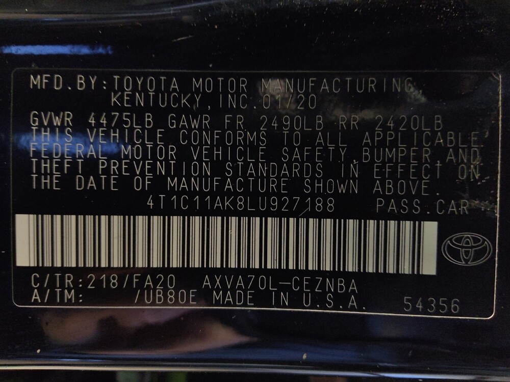 2020 Toyota Camry in Round Rock, TX 78664 - 18110861 33