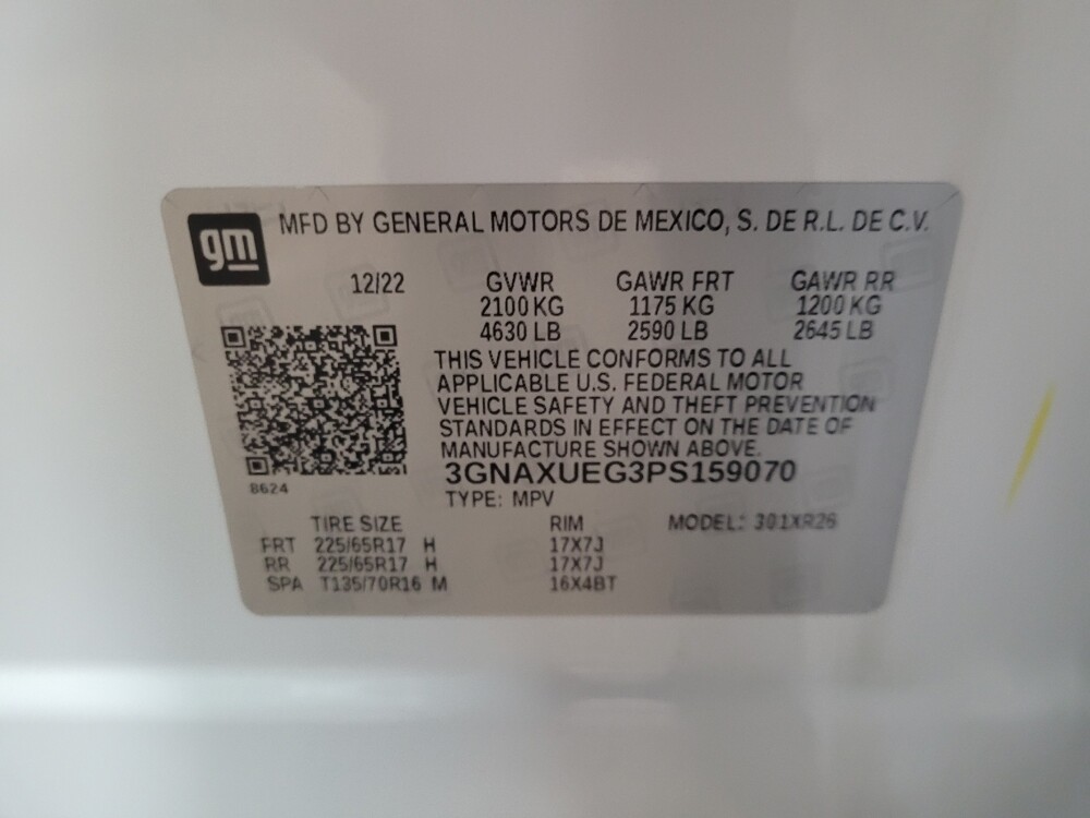 2023 Chevrolet Equinox in Richmond, VA 23235 - 18110941 33