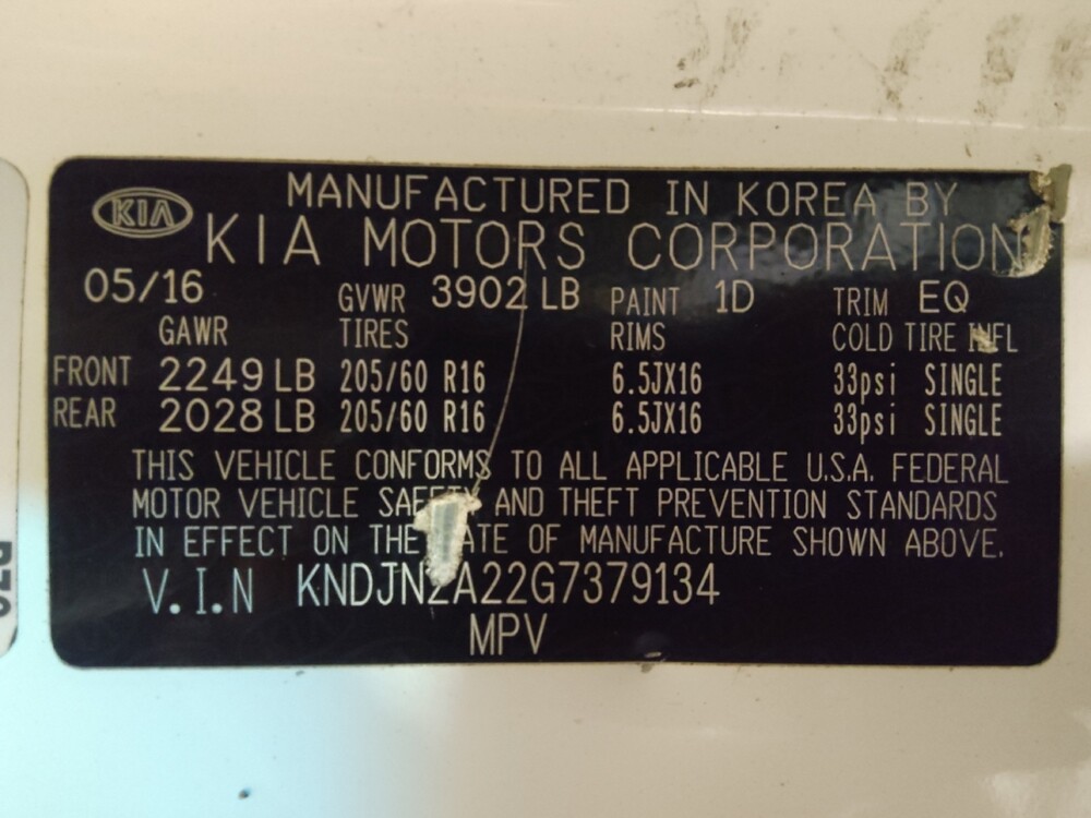 2016 Kia Soul in West Palm Beach, FL 33409 - 18110987 33