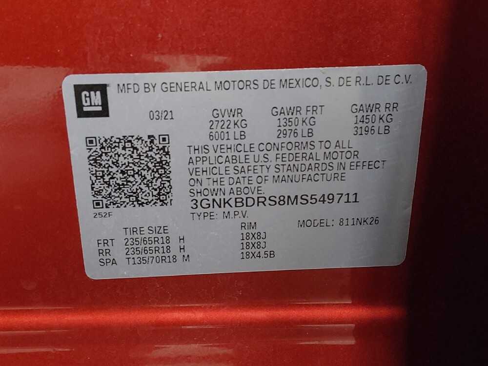 2021 Chevrolet Blazer in Gainesville, FL 32609 - 18110989 33