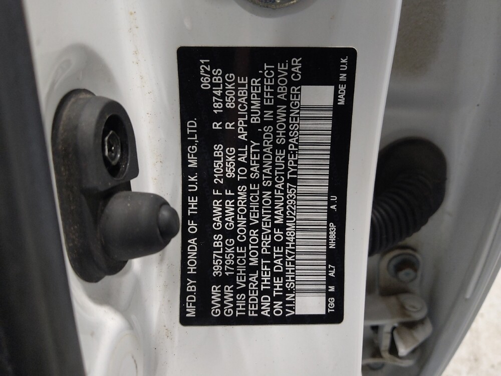 2021 Honda Civic in Columbus, OH 43231 - 18111001 33