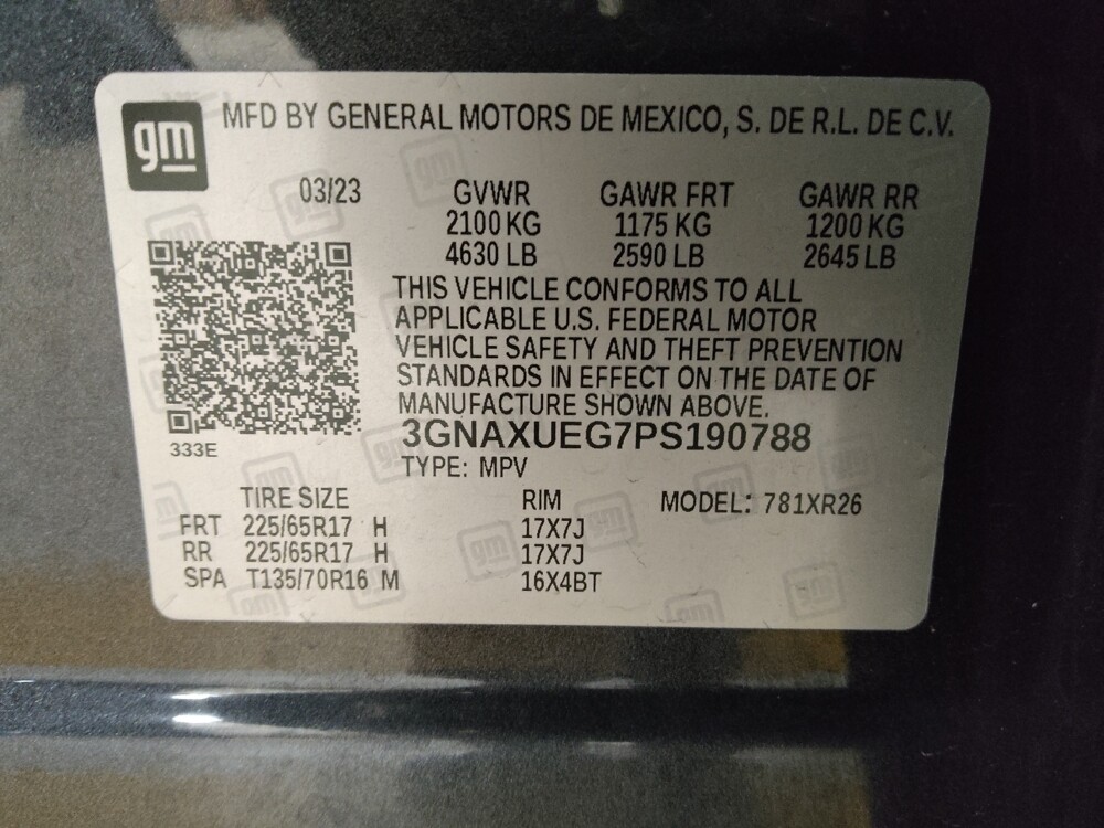 2023 Chevrolet Equinox in Chattanooga, TN 37421 - 18111023 33