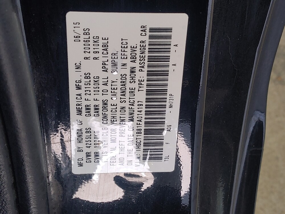 2015 Honda Accord in Fairfield, OH 45014 - 18111037 33