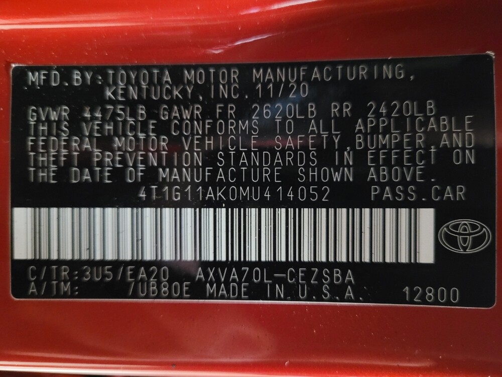 2021 Toyota Camry in El Cajon, CA 92020 - 18111077 33