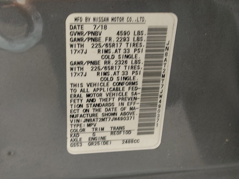 2018 Nissan Rogue in Charlotte, NC 28213 - 18111084 33