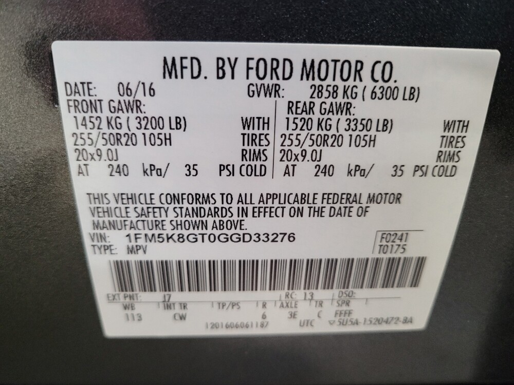 2016 Ford Explorer in Torrance, CA 90504 - 18111145 33