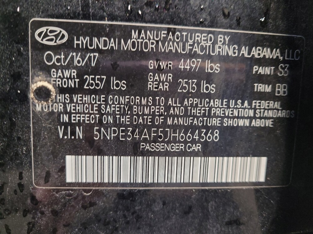 2018 Hyundai Sonata in Raleigh, NC 27604 - 18111161 33