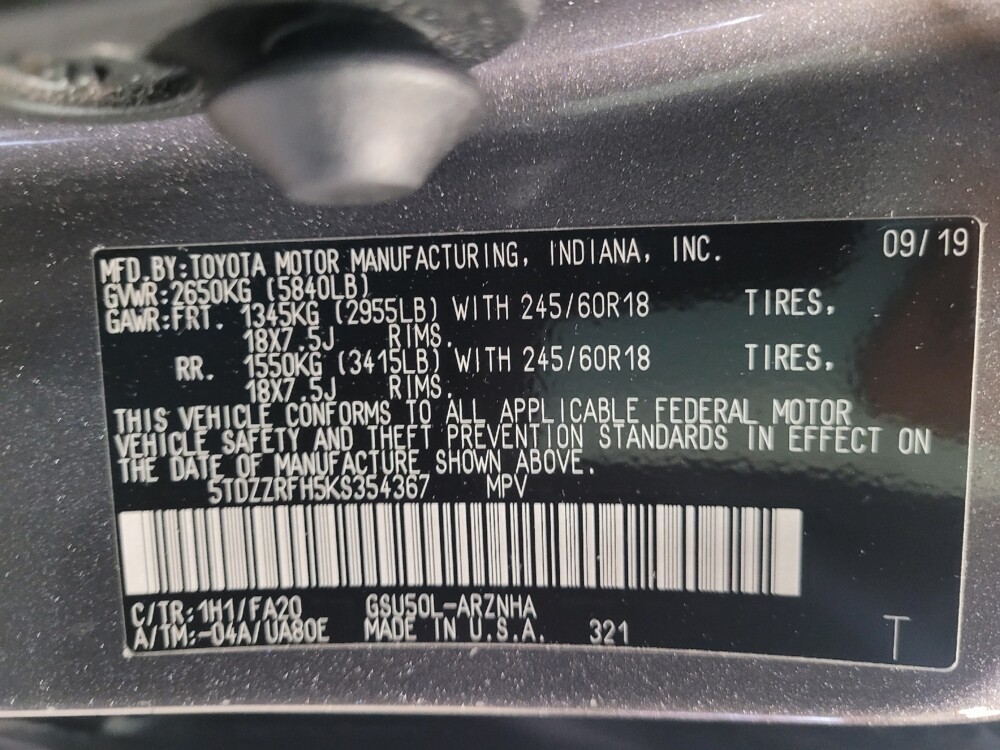 2019 Toyota Highlander in Pensacola, FL 32505 - 18111187 33