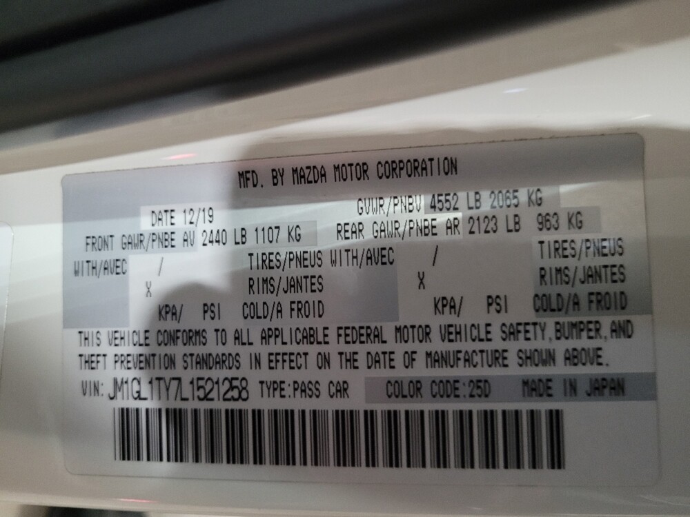 2020 MAZDA MAZDA6 in Woodbridge, VA 22191 - 18111188 33