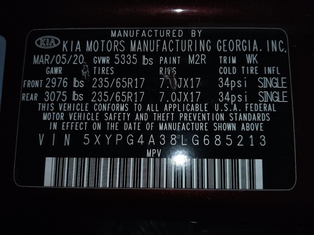 2020 Kia Sorento in Raleigh, NC 27604 - 18111190 33